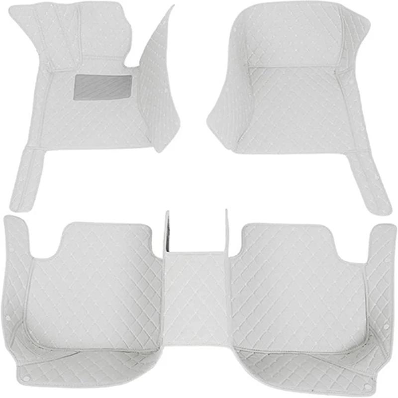 For Lincoln Aviator Nautilus 2019-2026 Auto Leather Waterproof Custom Car Floor Mats Carpets Foot Coche Accessorie Floor Liners