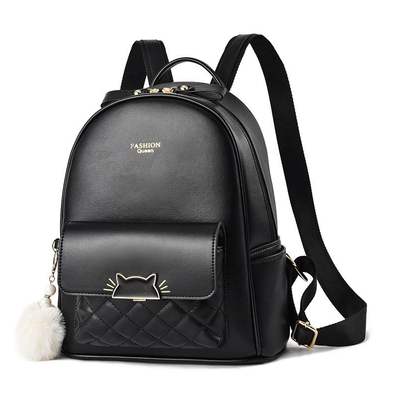 Large capacity mother shoulder bag women s new women s soft leather travel size backpack factory