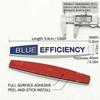 3D Metal Blue Efficiency Emblem Badge Sticker For O2 W204 W212 W203 C E Class Car Fender Trunk Decal Auto Accessories YT3