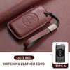 Fit For Chery Auto Tiggo 7 8 Arrizo 5 Pro Gx 5X Eq7 Exeed Series Rx Jaecoo J7 J8 Omoda 5 C5 Genuine Leather Auto Intelligent Key Fob Case Cover