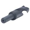 Twist Drill Bit High Speed Steel 12in Straight Shank 21mm Blade Drilling Tool Black