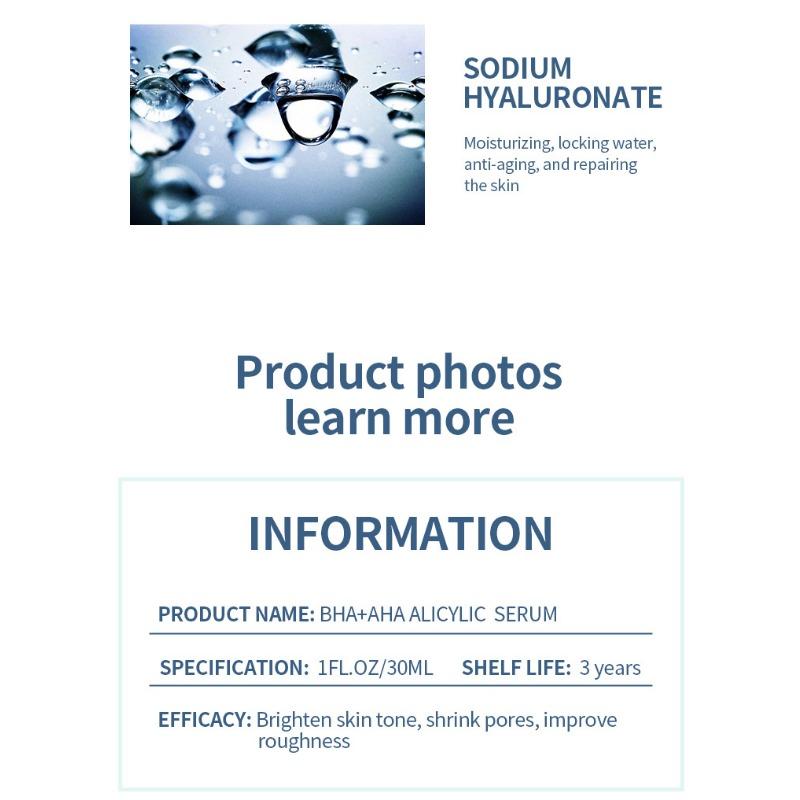 Essence Salicylic Acid Acne Removal HBA Fruit Acid Desalinates Acne Pit Pit Pit Closed