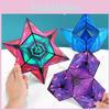 3d Geometric Cube For Kids' Brain Training Plastic Material 6x6x6cm 4 Colors