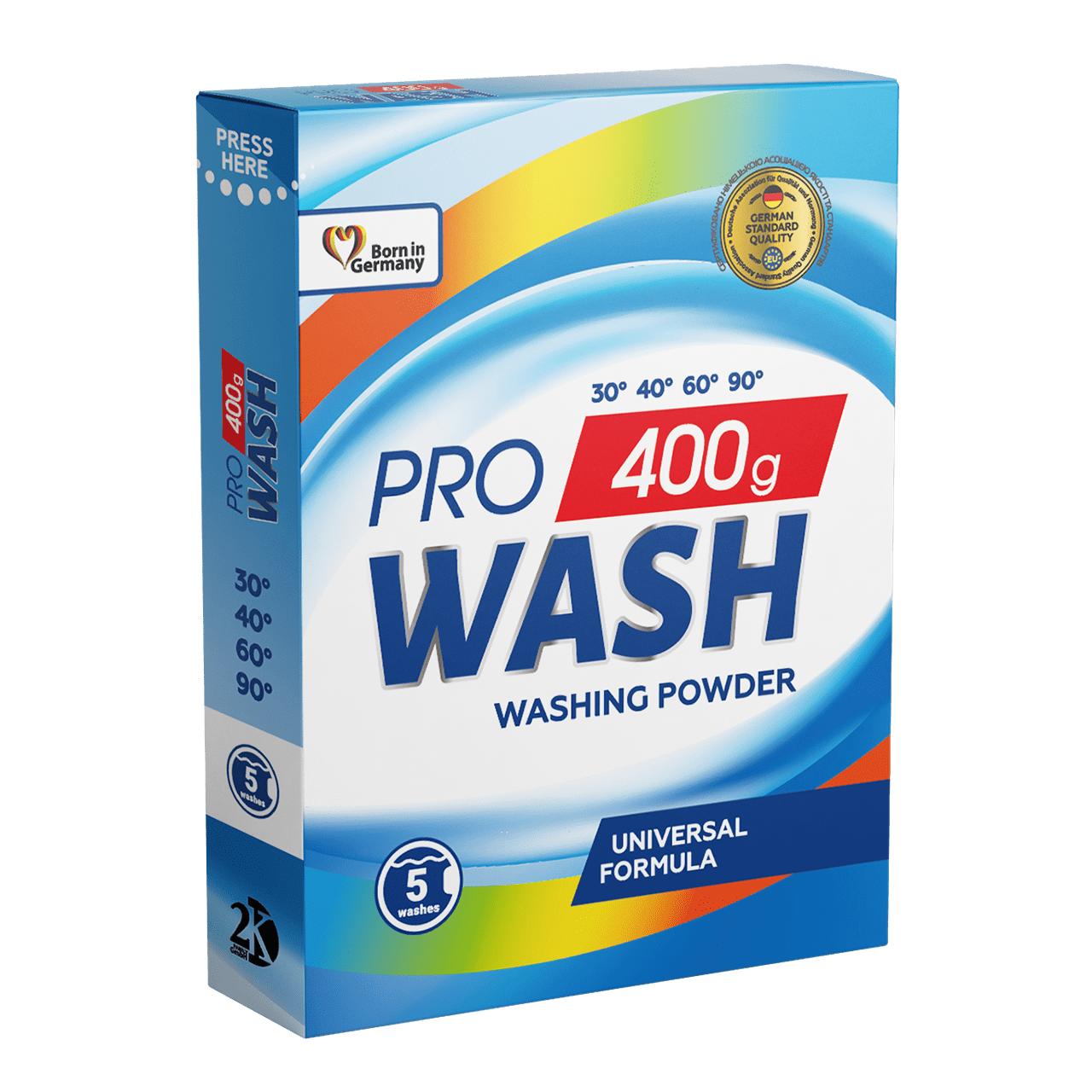 

Універсальний пральний порошок ProWash 400 g