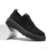 Übergröße 50 51 52 53 54 Herren Mesh-Sneaker Brogue-Designs mit klobigen Sohlen Freizeit-Gehschuhe Sports-Loafer