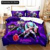 Game Ninjala Bedding Set Single Twin Full Queen King Size Bed Set Adult Kid Bedroom Duvet Cover Sets 3D Print Kawaii Kids Camas