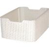 White Curver Style S Storage Basket