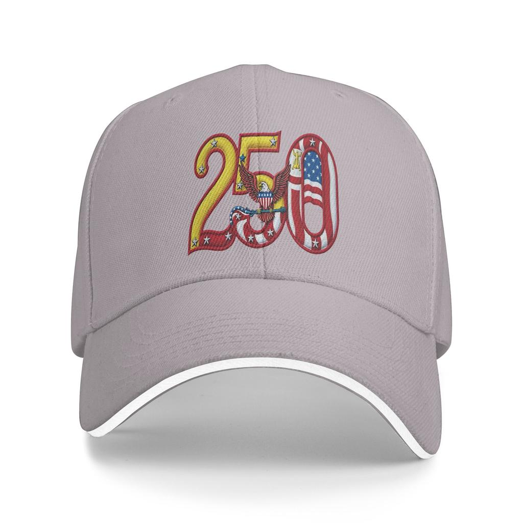 250. Geburtstag Patriotische USA-Flagge Lässige Baseballkappe Outdoor-Sport Trucker-Hut Sommer Sonnenschutz Paar Damen Baseballkappen
