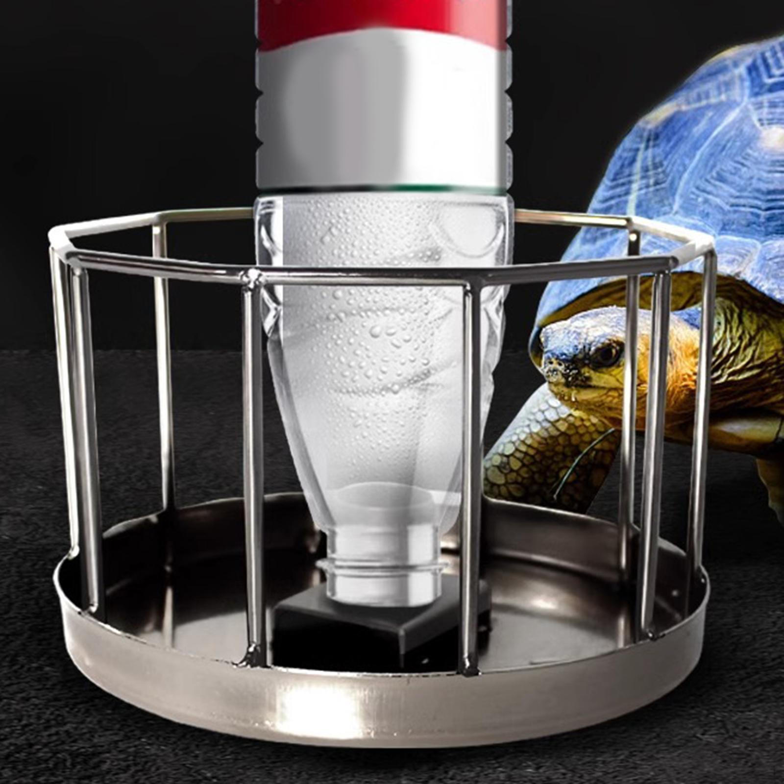 

Кормушка для рептилий, аквариум, легко чистить, прочная поилка для черепаховой воды Silver S