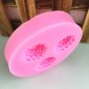 Baking Mold 3 Cavities DIY Handmade Pinecone Sunflower Flower Candle Mould for Bakery