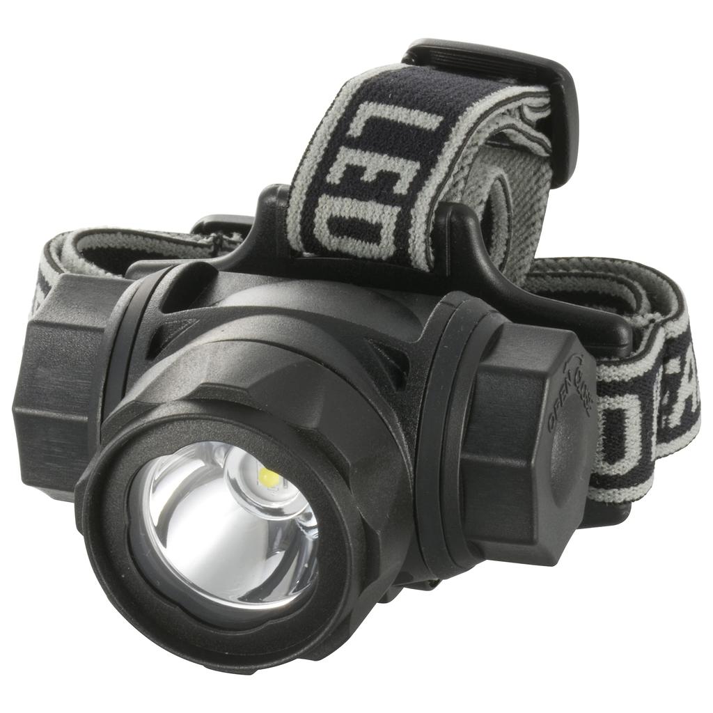 OHM Electric LED 400 ANSI Standard Compliant LC-SYW433-K2 08-1028 Headlight, Wared, Lumens, 3-Point Headband, IPX4,