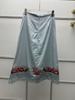 2026 French Niche Spring/Summer 3D Floral Lace Ruffle Top & High-Waist Skirt