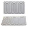 Paper Clip Bookmark Mold Flexible Silicone Mold Resin Craft Mold for DIY Paper Clip Bookmarks Album Clips Business Card Clips