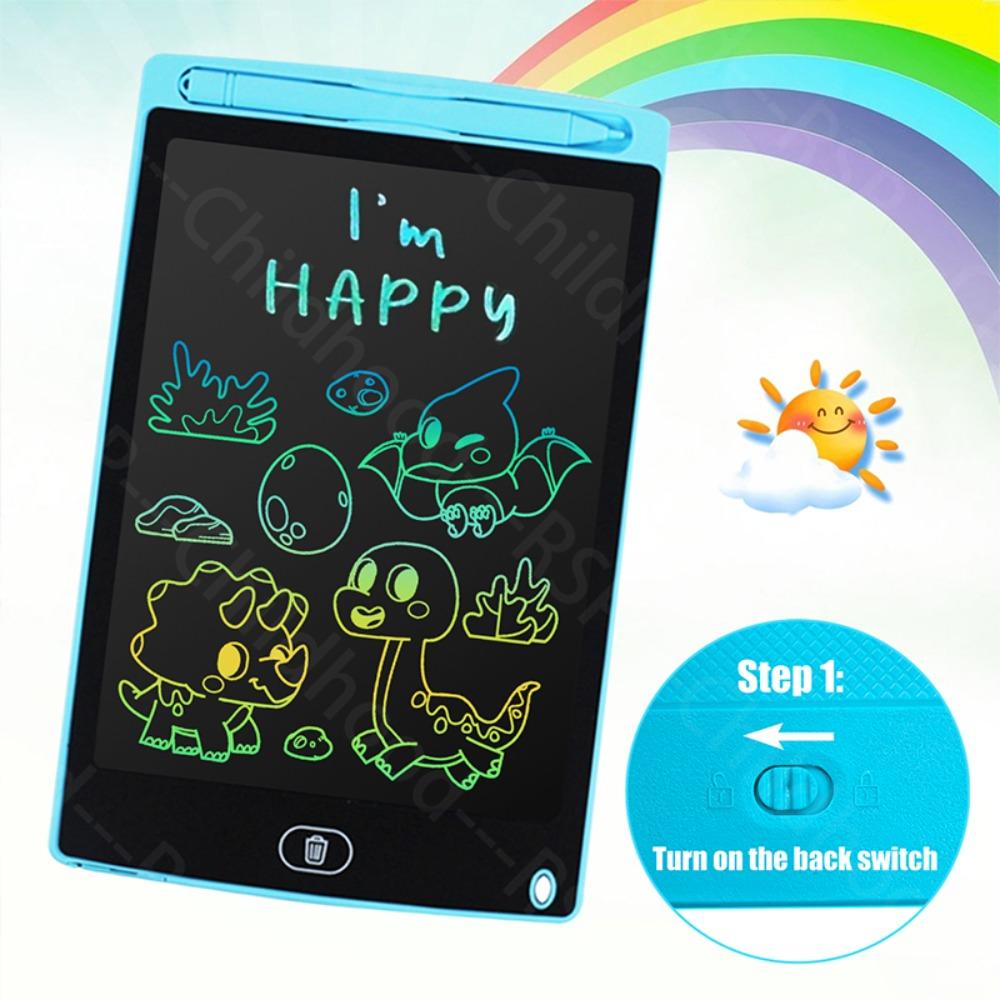 8.5 Inch LCD Writing Tablet Reusable Magic Drawing Board with Stylus Erasable Doodle Pad Toys For Kids 3-8 Years Girls Boys Christmas Birthday gifts