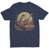 Frosch spielt Banjo T-Shirt Lustiges Tier Gitarre Musiker Vintage T-Shirt Tee Unisex T-Shirt