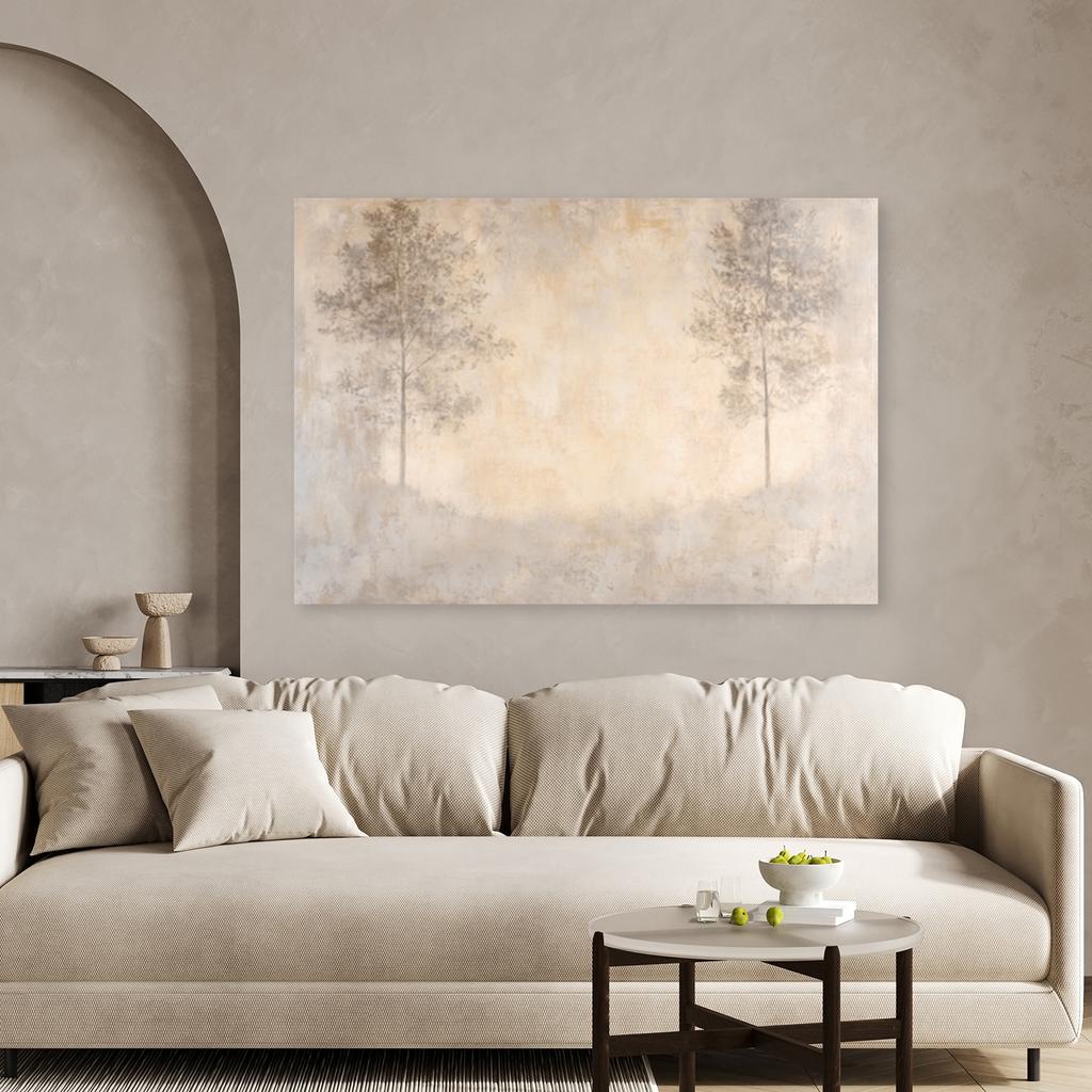 Canvas Print,  Misty Forest