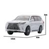 1/64 Lexus LX570 Miniature Model JKM Premium SUV Toy Car Vehicle Free Wheels Diecast Zinc Alloy Metal Collection Gift
