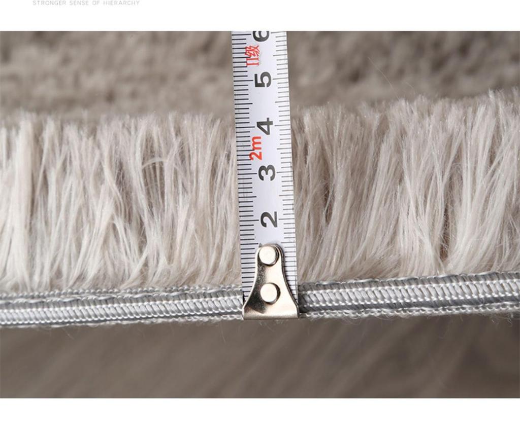 Plush Long Hair Bedside & Living Room Carpet