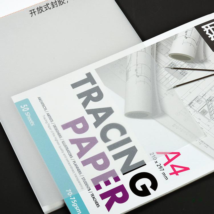 A4 Thickened Sulphate Tracing Paper for Copying, Baking, and Fondant Transfer (A3/A2/A1 Sizes)