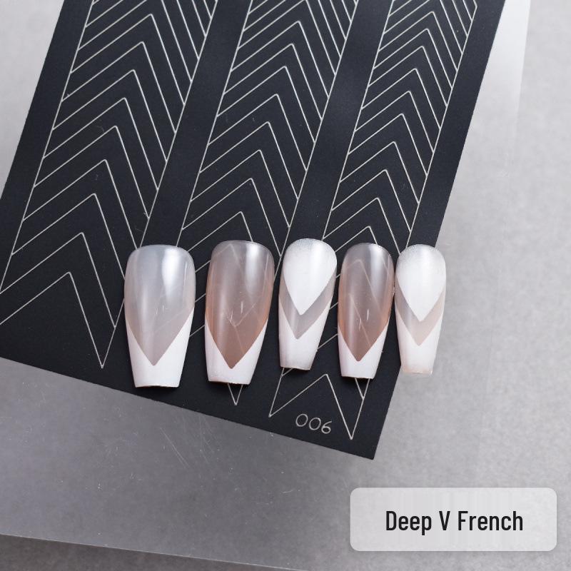 

Nail Art Gradient Airbrush Template Gel Tool for Salon Use