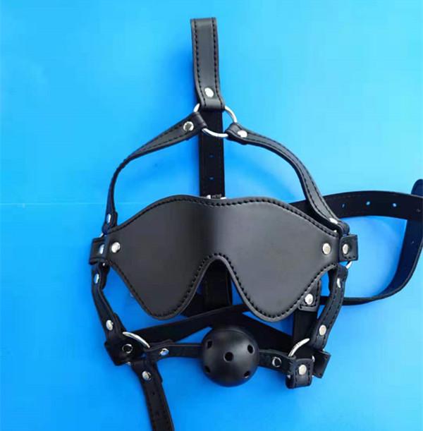 SM Female Slave Training Toy: Forced Mouth Gag for Couples, Flirting & Restraint