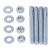 3.5in Carburetor Studs Set Metal Carb Mounting Stud Kit with Spacers for 5/16in Threads Intake Manifold