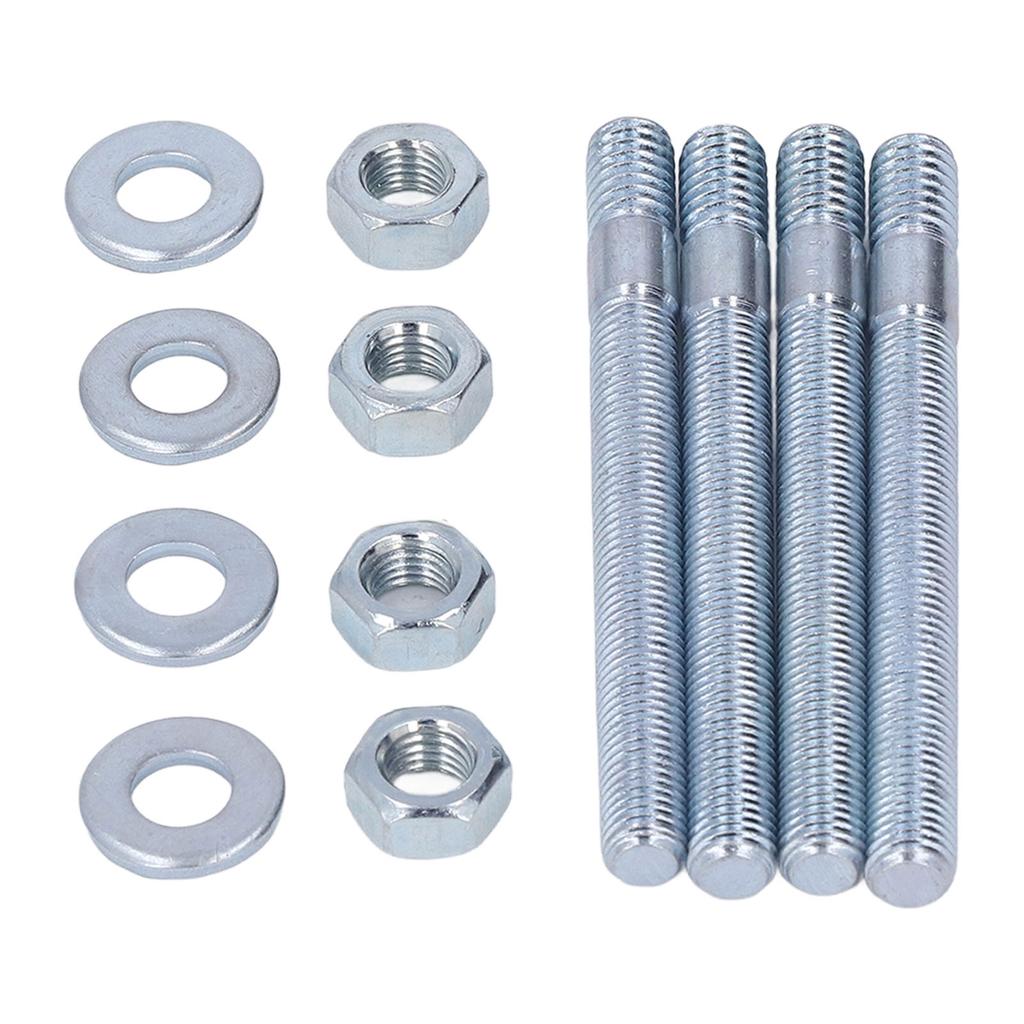 3.5in Carburetor Studs Set Metal Carb Mounting Stud Kit with Spacers for 5/16in Threads Intake Manifold