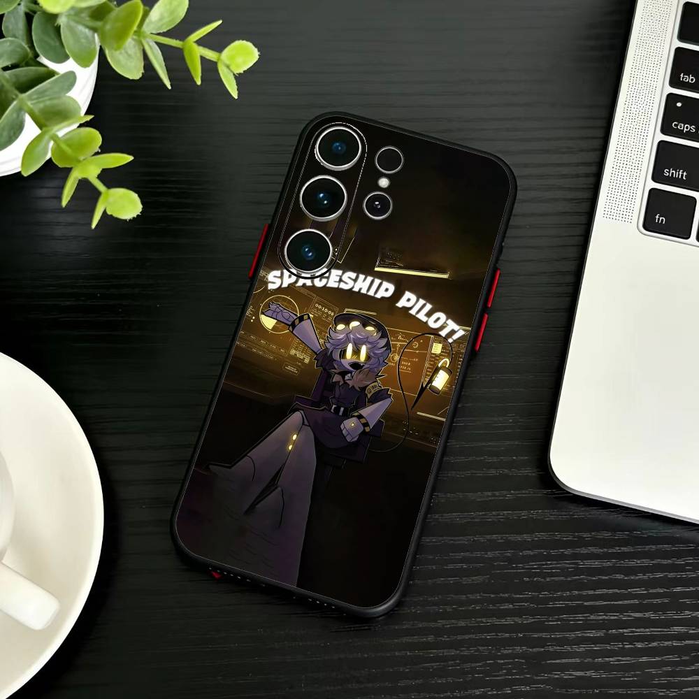 Hra M-Murder N V J Drones Pouzdro na telefon Pro Samsung S26,S25,S24,S23,S22,S30,S21,Ultra,Plus,FE 5G Černé Měkký kryt