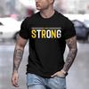 Cotton Printed Men's T-Shirt, Soft & Breathable O-Neck Short Sleeve Tee, Funny Casual Style T-Shirts