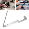 Sewing Machine Auxiliary Fixed Quilting Guide Multi Adjustable Stainless Steel Presser Foot with Edge Guide for Fabric Width