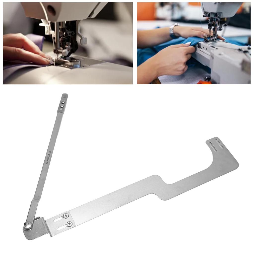 Sewing Machine Auxiliary Fixed Quilting Guide Multi Adjustable Stainless Steel Presser Foot with Edge Guide for Fabric Width