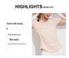 Summer 2023 Quick-Dry Plus Size Women's Yoga & Running Set - Short-Sleeve Top