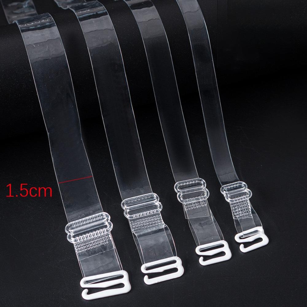 

Clear Bra Straps Adjustable Transparent Underwear Strap Invisible Detachable Shoulder Strap