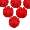 6 Pcs Reusable Flower Base Silicone Models Epoxy Resin Pouring Candle Making Crafts Handmade Cup