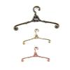 5Pcs Metal Mini Coat Hanger Windproof Dolls Clothes Rack Doll Clothes Hanger  Bedroom Decor