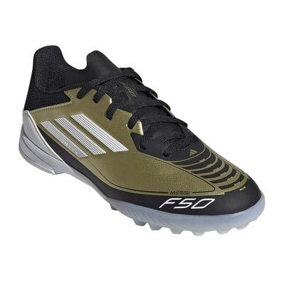 F50 League Soccer Shoes Gold/White/Black