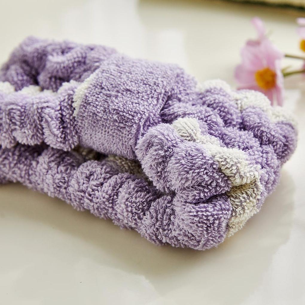 Striped Cotton Hairband_LAVENDER_BG0224004