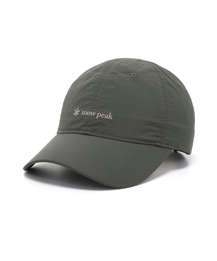 Snow Peak Taslan Ball Cap, size M, GS-S25ZUFBC70, perfect for camping, outdoor activities, and festivals.