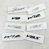 Car W12 Logo Trunk Fender Body Badge Emblem Decals Sticker For Bentley Continental GT Flying Spur Bentayga Mulsanne Parts blvc8