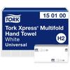 TORK 150100 Essuie-main en papier blanc 21 pc(s) - 7322540934960