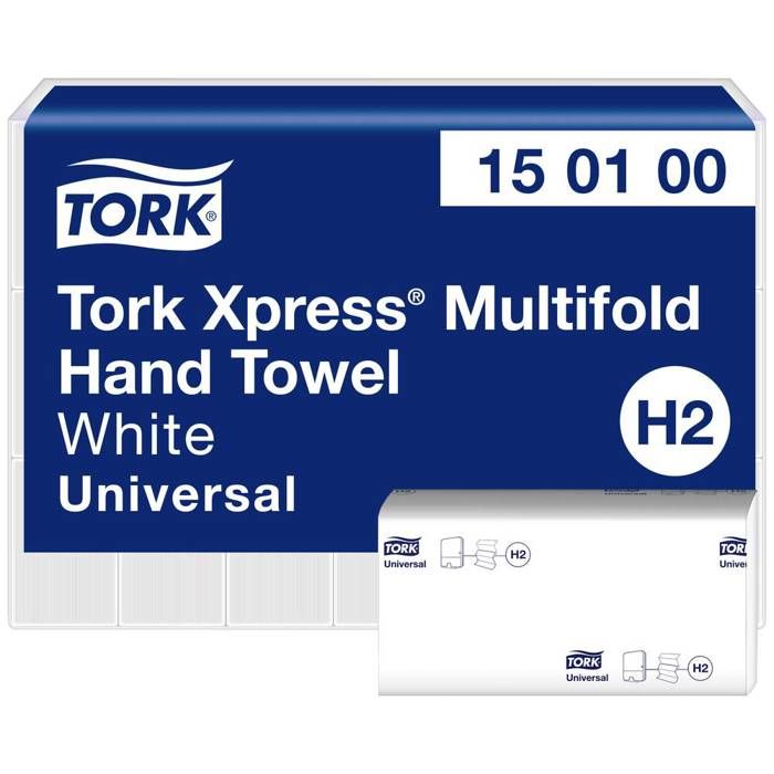 TORK 150100 Essuie-main en papier blanc 21 pc(s) - 7322540934960