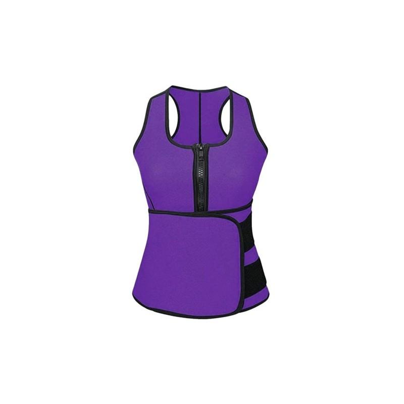 Timeless Women Waist Trainer Vest With Premium Quality Adjustable Sweat Belt Body Shaper For Gym Sessions