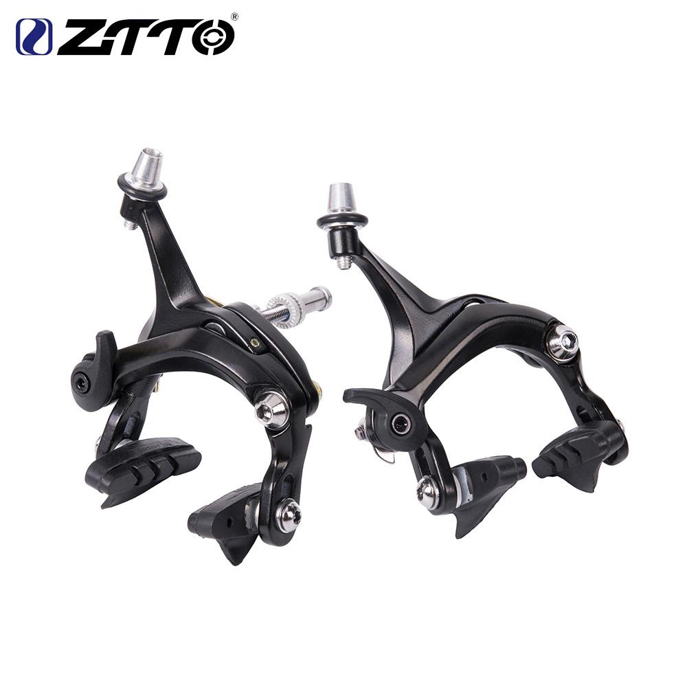ZTTO Road Bike Dual Pivot Calipers Bicycle Brakes Racing Folding Bike Front Rear Side Pull Caliper Rim Caliper V Brake With Pads