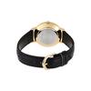 Casio STANDARD series gold watch frame life waterproof quartz movement leather strap Japanese and Korean watch women's watch black dial LTP-VT01GL-1B
