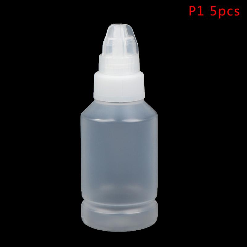 5Pcs 127Ml Empty Sublimation Ink Bottle 