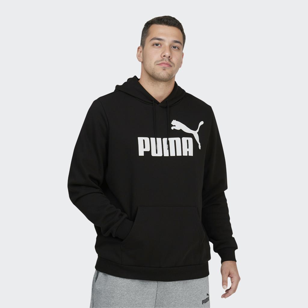 Puma Casual Sports Fleece-Lined Hoodie Men Tops Black 846382-01
