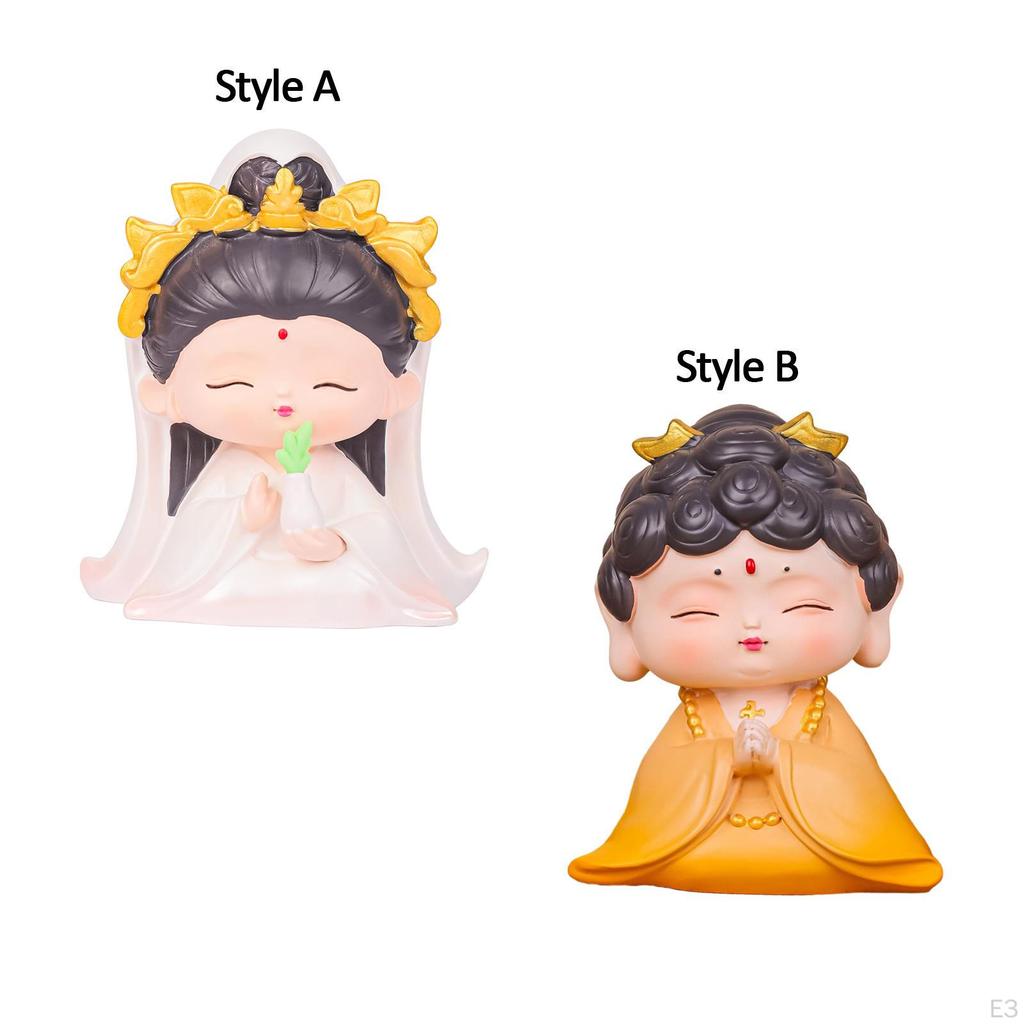 Figurines Statue Decoration Year Decorative Desktop Sculpture