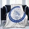 3D Print Phi Beta Sigma Fraternity PBS Blanket Soft Sofa Cover Throw Blanket Fleece Tapestry Warm Bed Blankets for Bedroom Couch