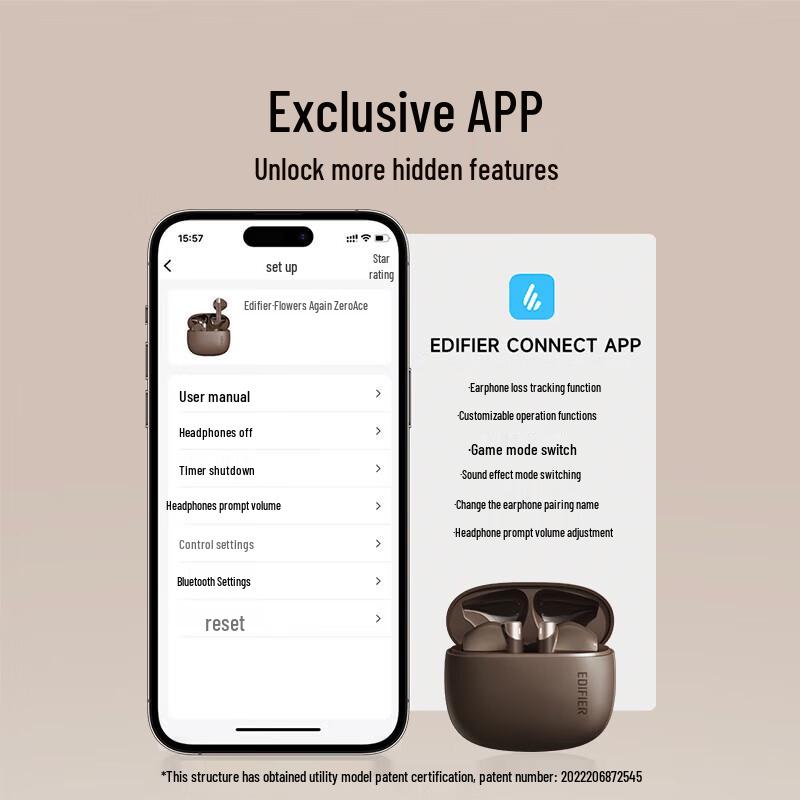 Edifier Zero Ace True Wireless Gaming & Sleep Earbuds Gift Set