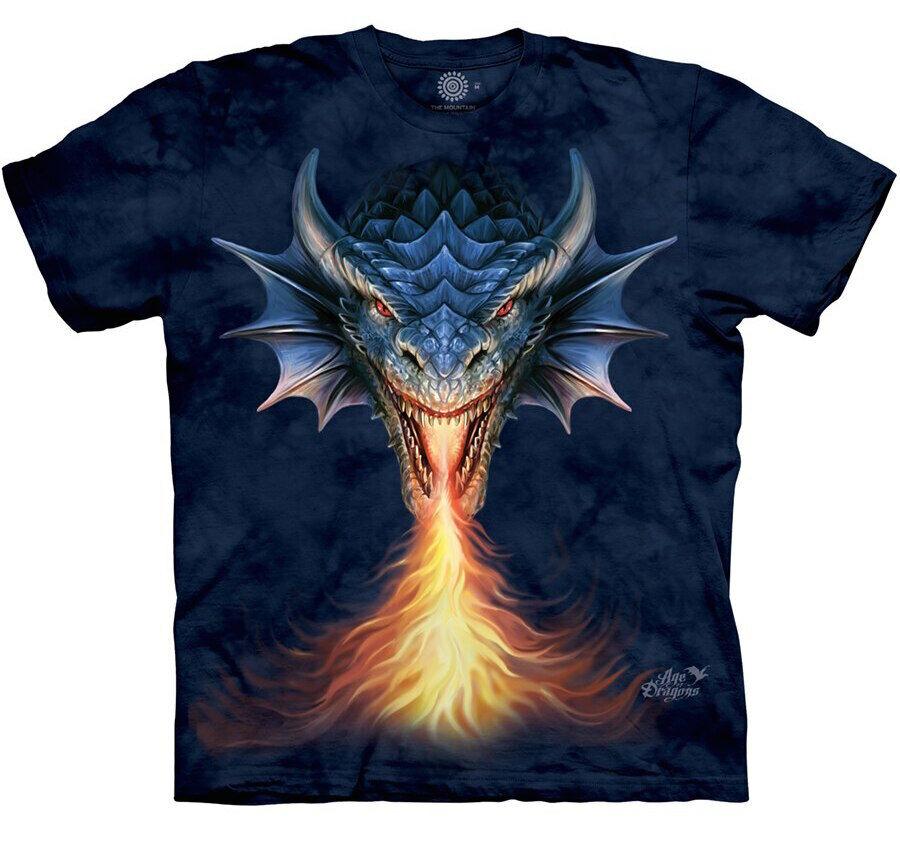 

Футболка унисекс Dragon Fire Breather Legendary Magical The Mountain Fantasy S